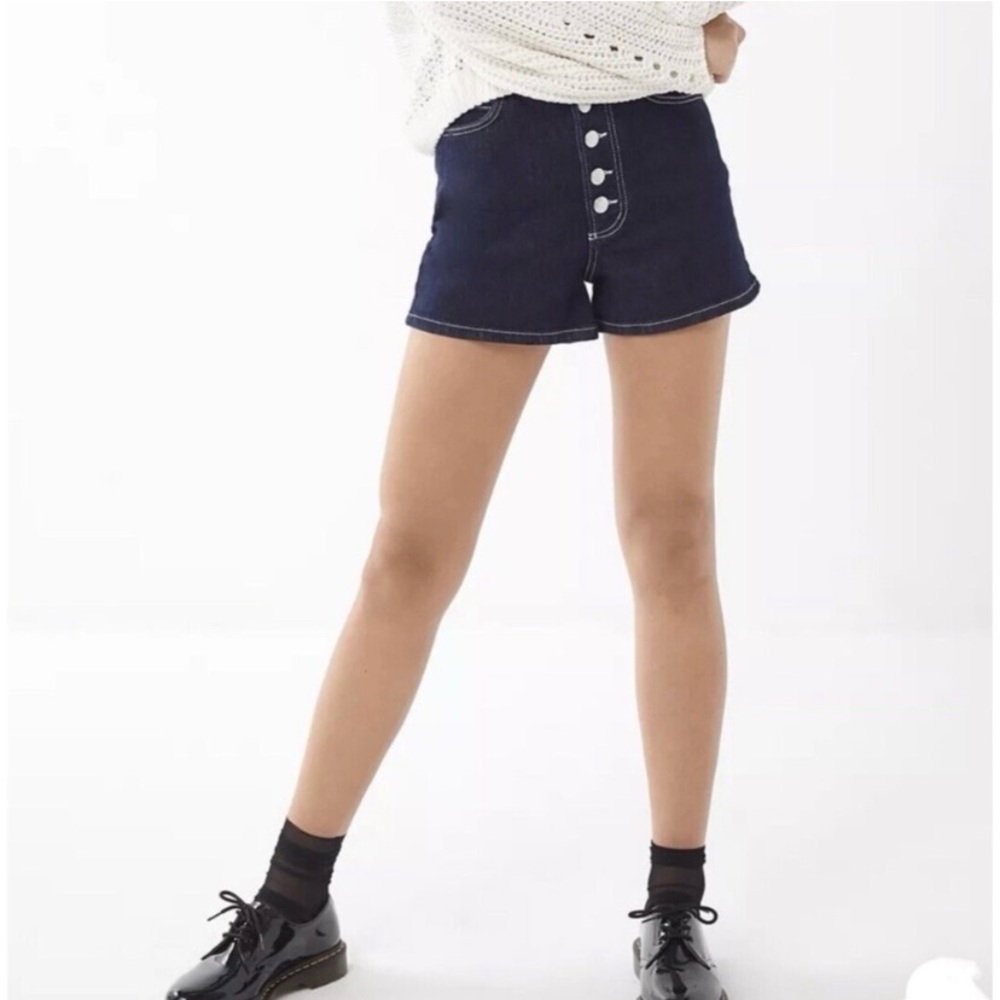 Urban Outfitters BDG Denim High Rise Jean Shorts With Button Fly 🌴